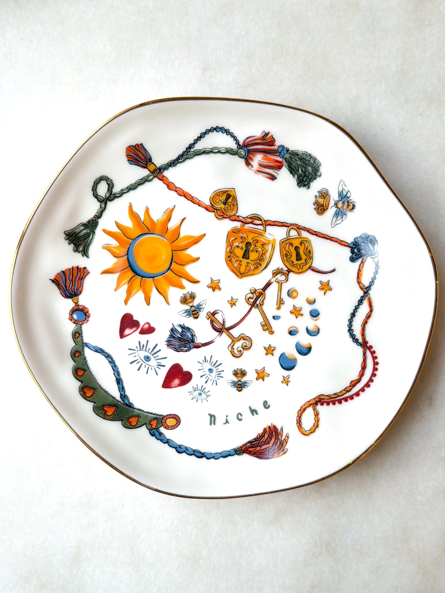 Gris-Gris Dessert Plate