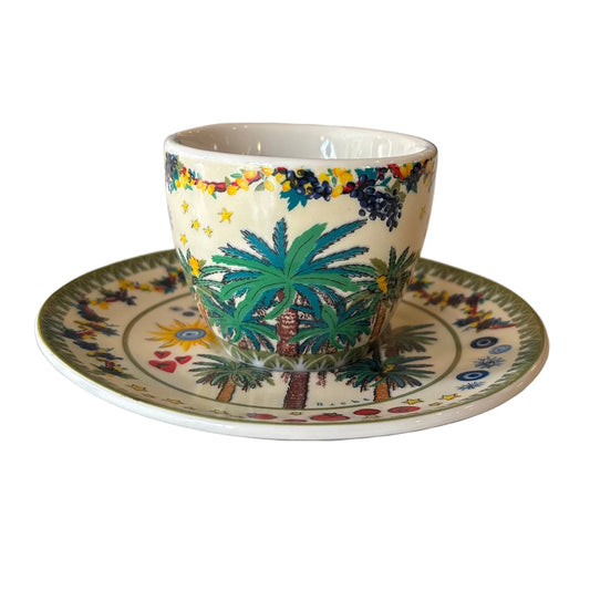 Palm Paradise Espresso Cup