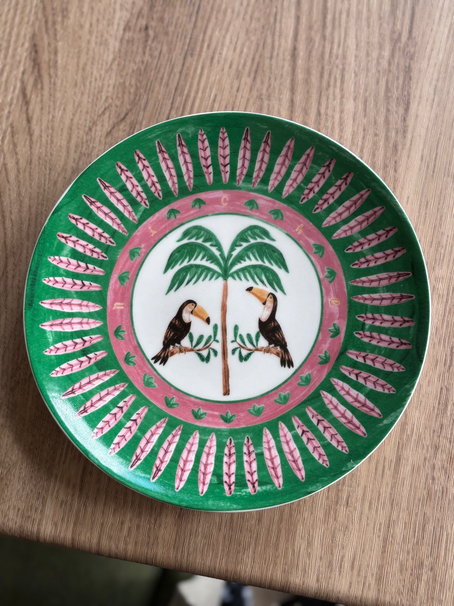 Tropical Dessert Plate