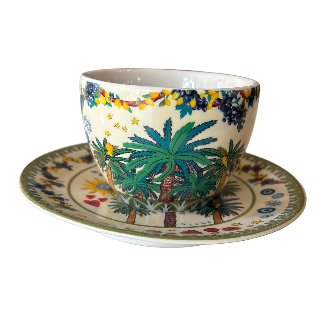 Palm Paradise Coffee Cup