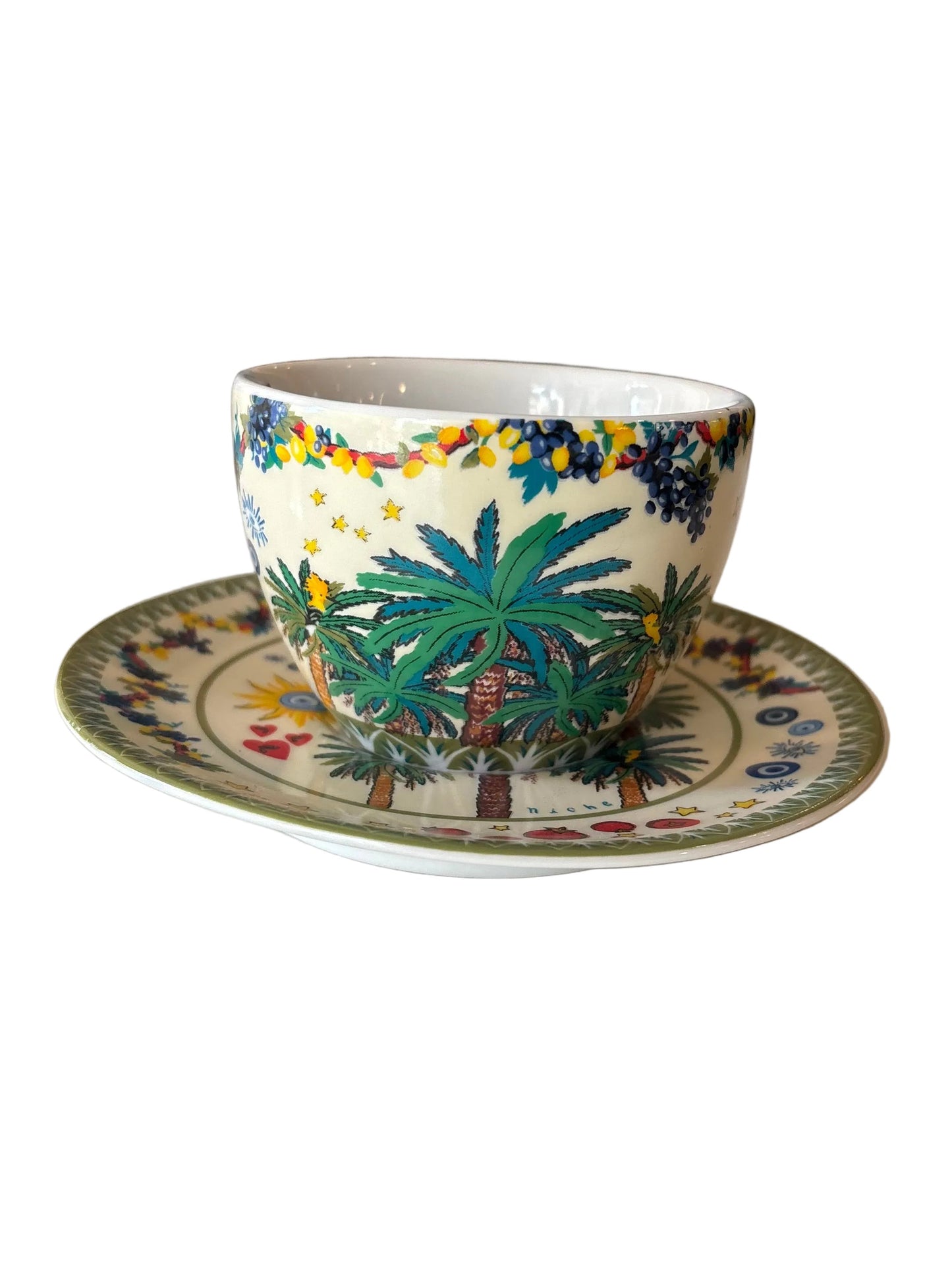 Palm Paradise Coffee Cup