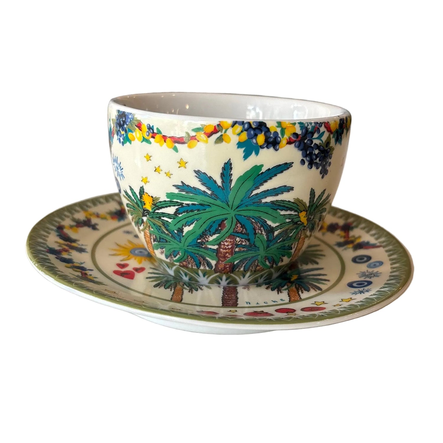 Palm Paradise Coffee Cup