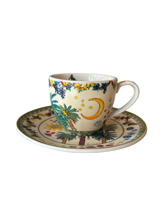 Palm Paradise Espresso Cup