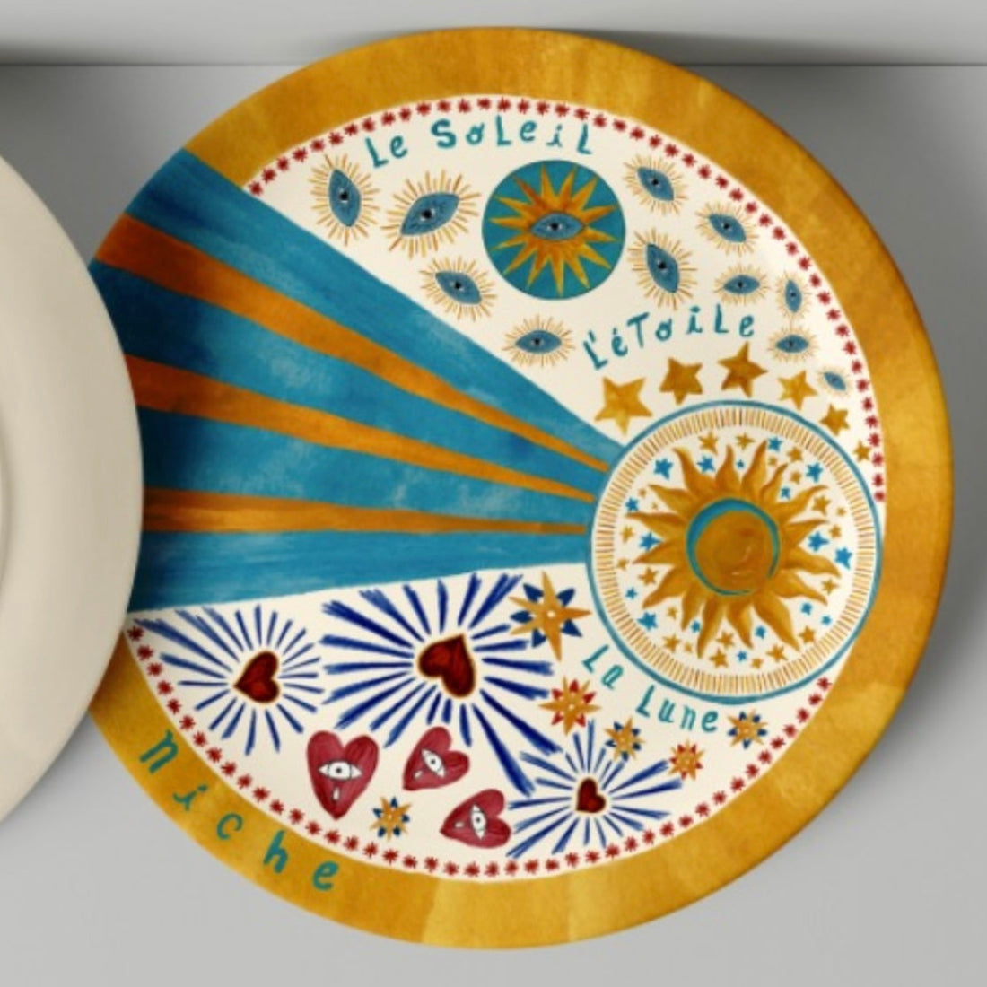 Sun Edition II Dessert Plate