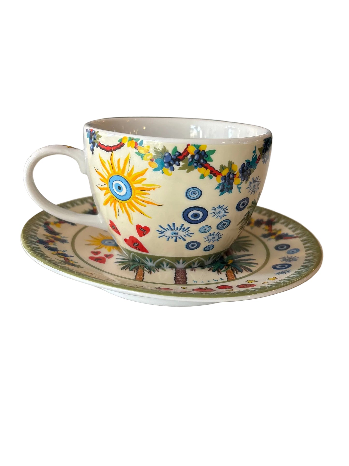 Palm Paradise Coffee Cup