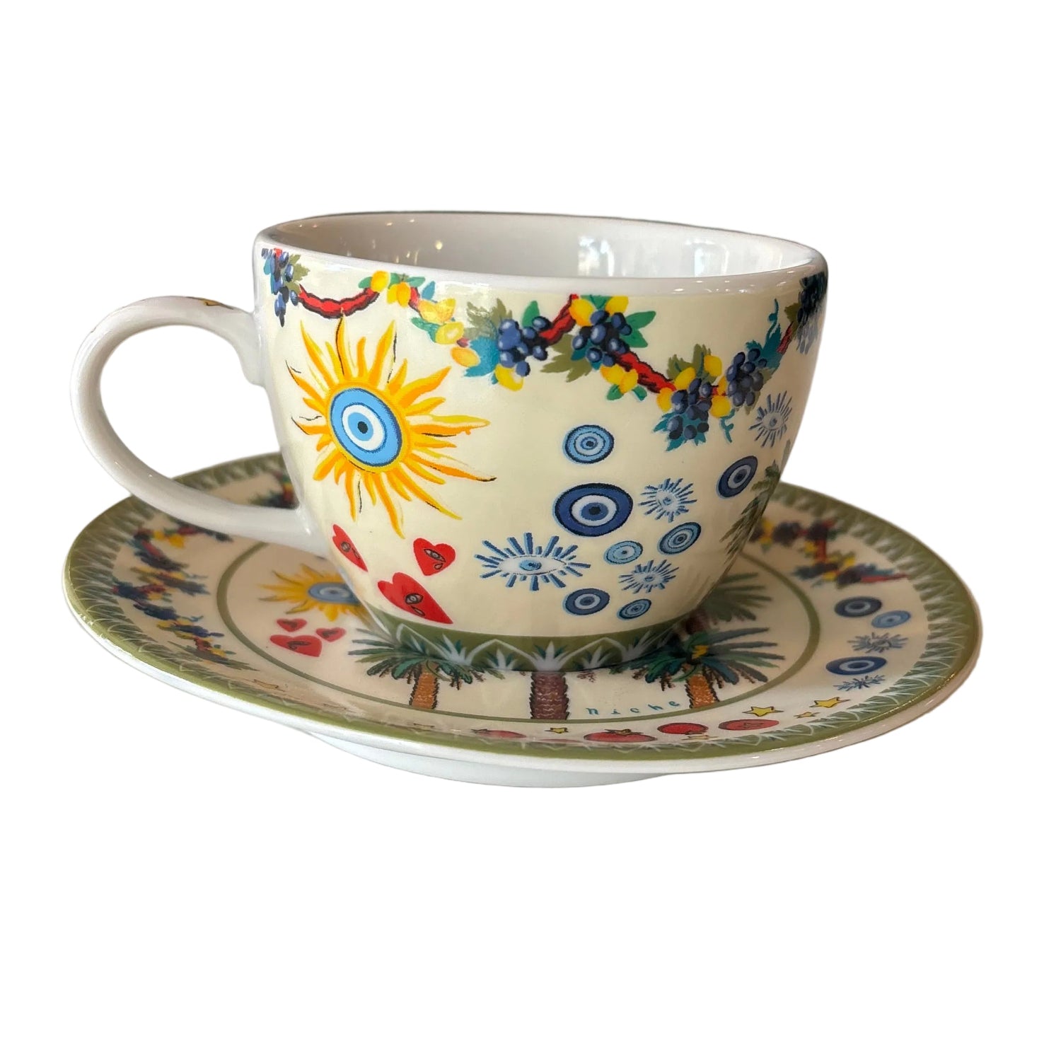Palm Paradise Coffee Cup