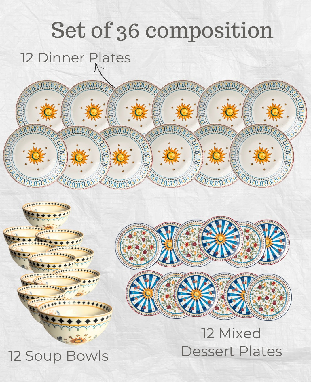 Ripe Dinner set