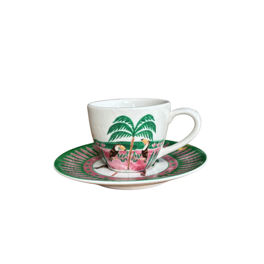 Tropical Coffee Cup