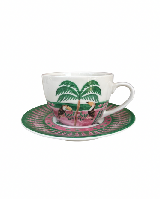 Tropical Coffee Cup