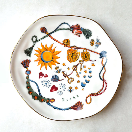 Gris-Gris Dessert Plate