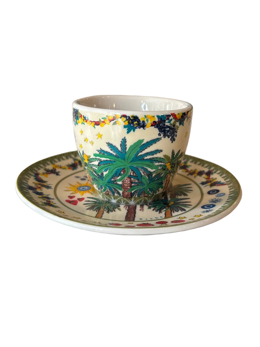 Palm Paradise Espresso Cup