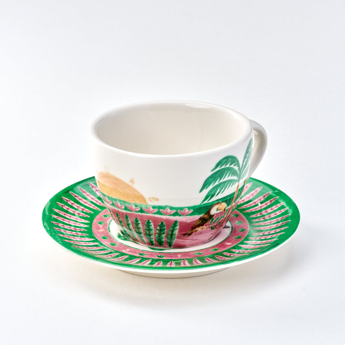 Tropical Coffee Cup